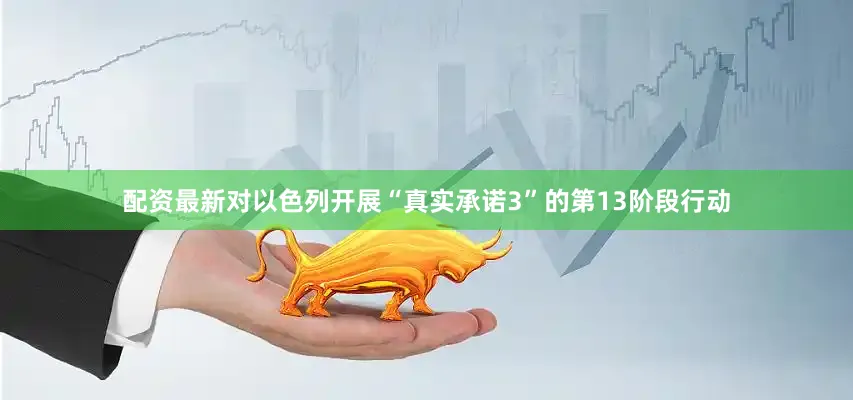 配资最新对以色列开展“真实承诺3”的第13阶段行动
