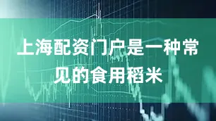上海配资门户是一种常见的食用稻米